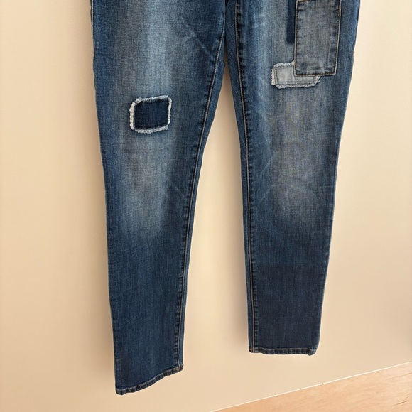 Cabi Patchwork Slim Boyfriend Jeans - Picture 3 of 11